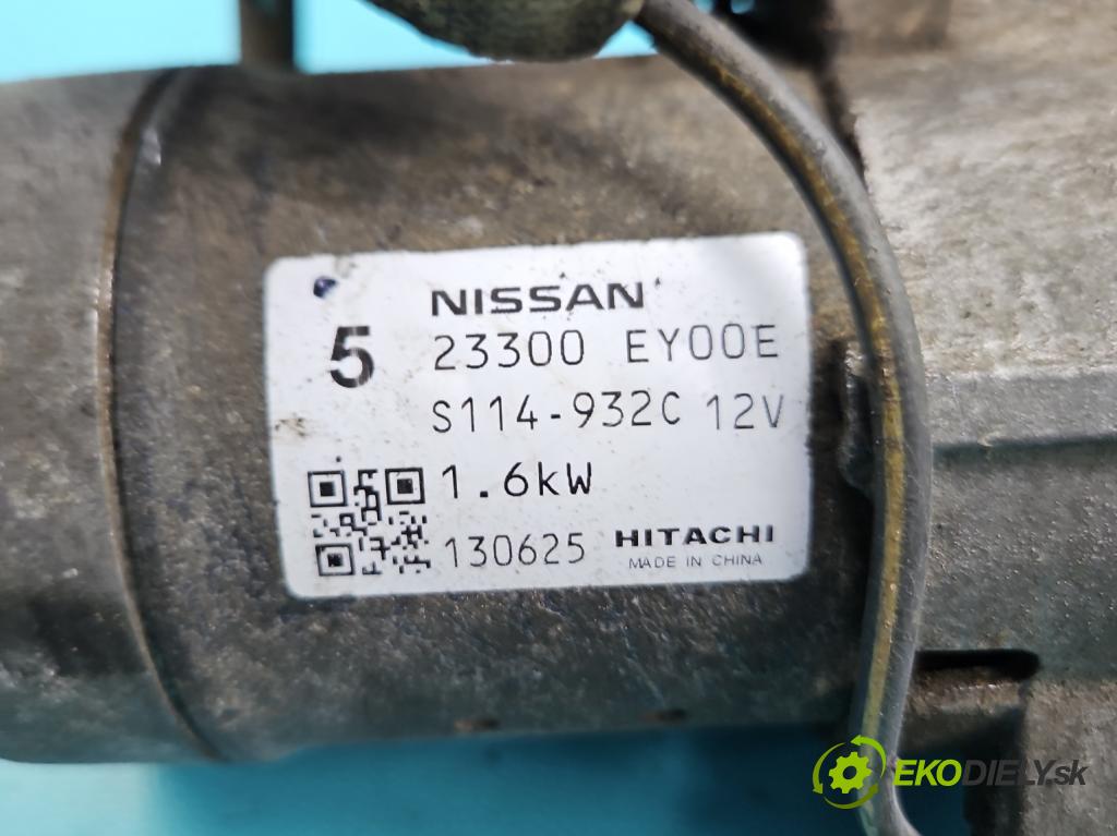 Infiniti QX50 2013-2015 3.7 V6 320KM automatic 235 kW 3696 cm3 5- startér: S114-932C (Startér)