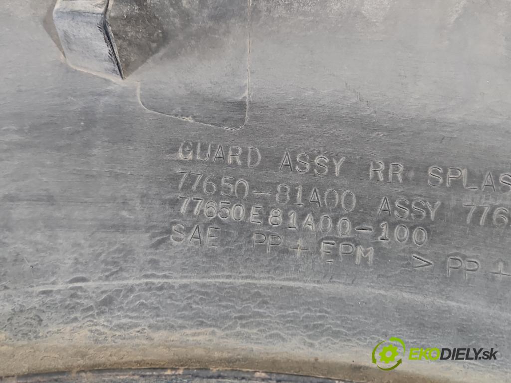 Suzuki JIMNY III 1998-2018 1.3 16V VVT 80 hp manual 59 kW 1298 cm3 3- kryt plastová 77650-81A00