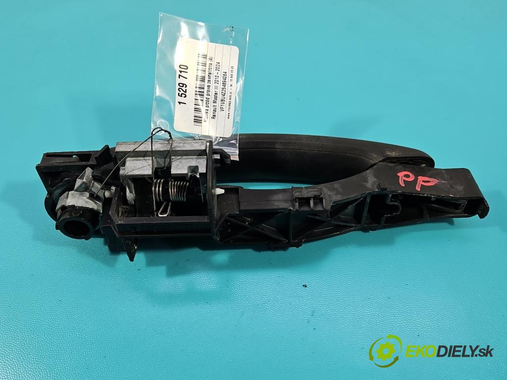 Renault Master III 2010-2024 2.3 dci 163 hp manual 120 kW 2299 cm3 5- klika přední pravé 806068194R (Klika dveří ostatní)