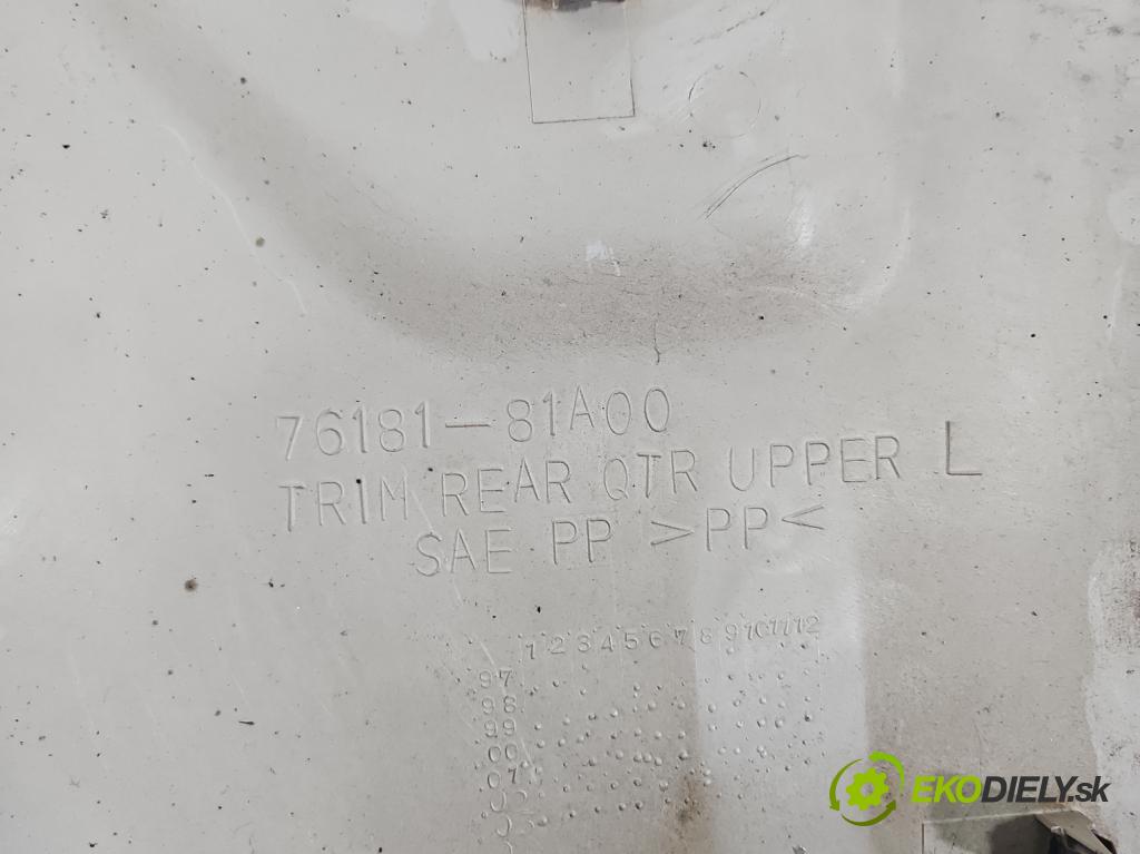 Suzuki JIMNY III 1998-2018 1.3 16V VVT 80 hp manual 59 kW 1298 cm3 3- kryt plastová 76181-81A00