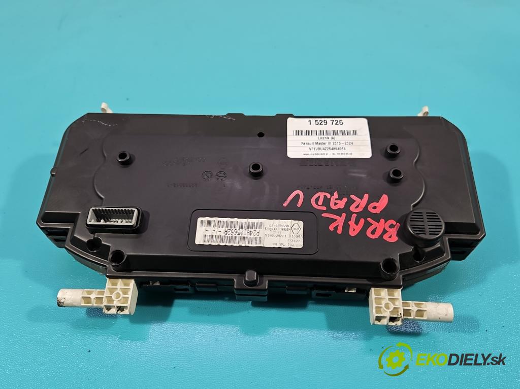 Renault Master III 2010-2024 2.3 dci 163 HP manual 120 kW 2299 cm3 5- prístrojovka/ budíky P248105652R (Prístrojová doska)