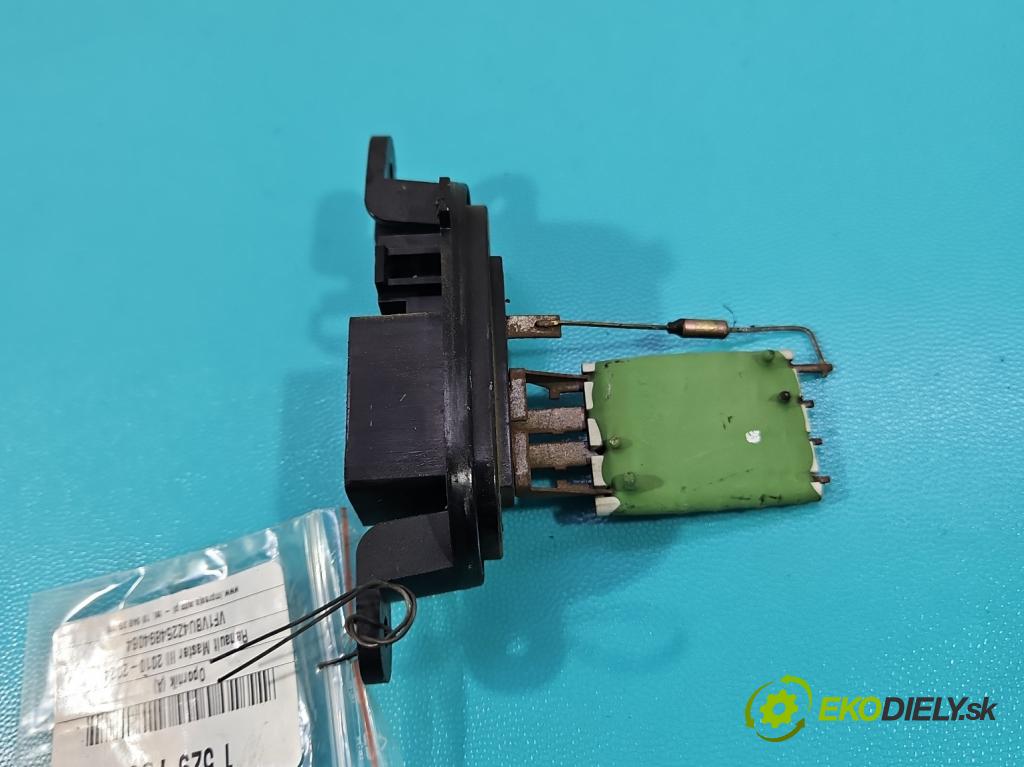 Renault Master III 2010-2024 2.3 dci 163 HP manual 120 kW 2299 cm3 5- rezistor