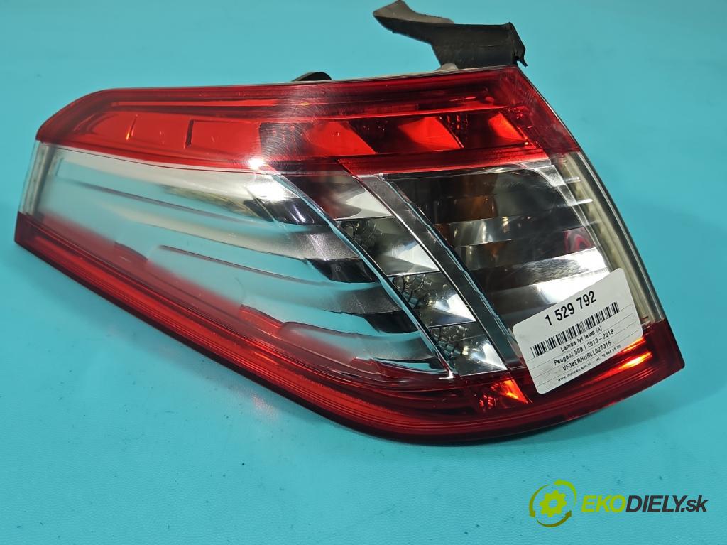 Peugeot 508 I 2010-2018 2.0 HDI 163 HP manual 120 kW 1997 cm3 5- svetlo / reflektor zadné ľavé 9686779580 (Kľučka dverí ostatné)