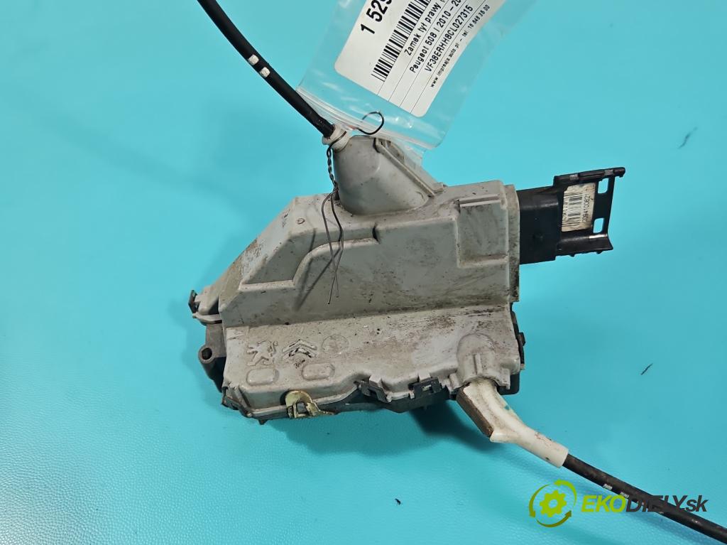 Peugeot 508 I 2010-2018 2.0 HDI 163 HP manual 120 kW 1997 cm3 5- zámok zadné pravý 006263