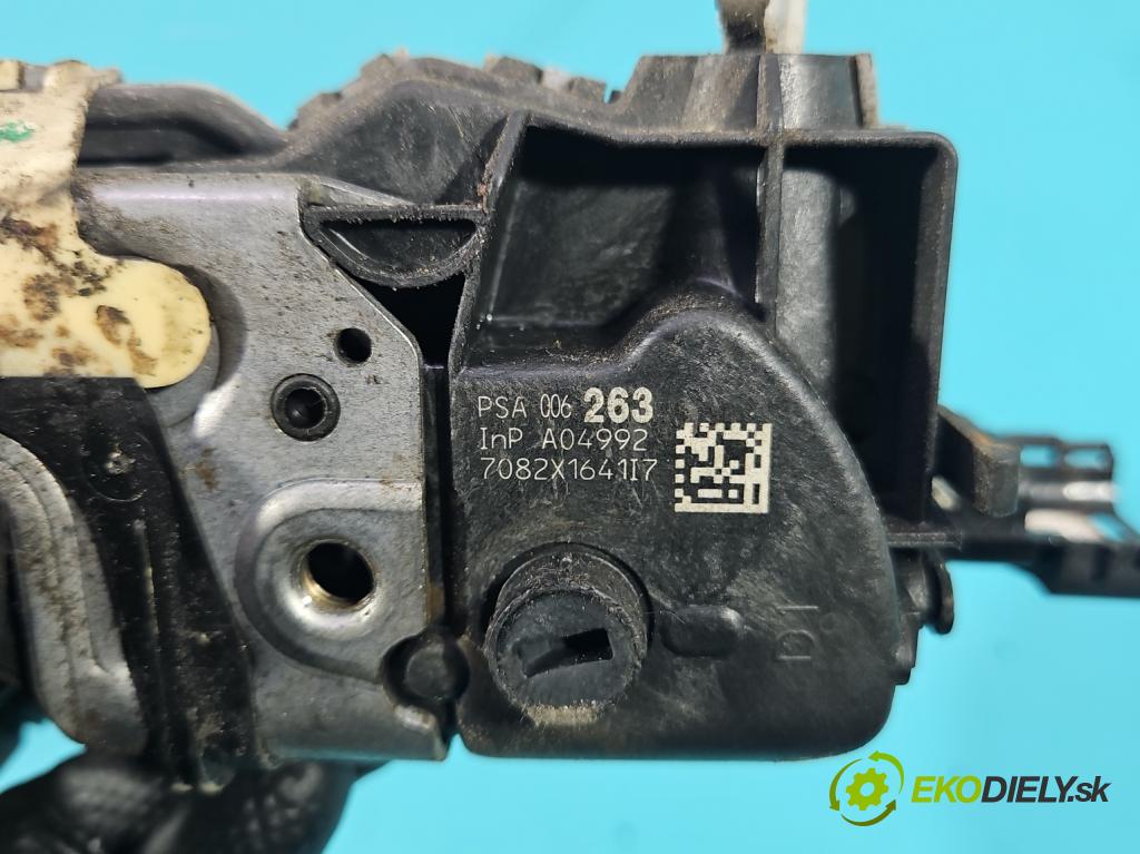 Peugeot 508 I 2010-2018 2.0 HDI 163 HP manual 120 kW 1997 cm3 5- zámok zadné pravý 006263