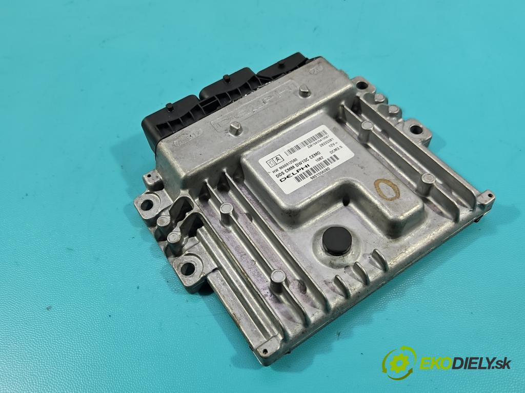 Peugeot 508 I 2010-2018 2.0 HDI 163 HP manual 120 kW 1997 cm3 5- riadiaca jednotka motora 9666912580