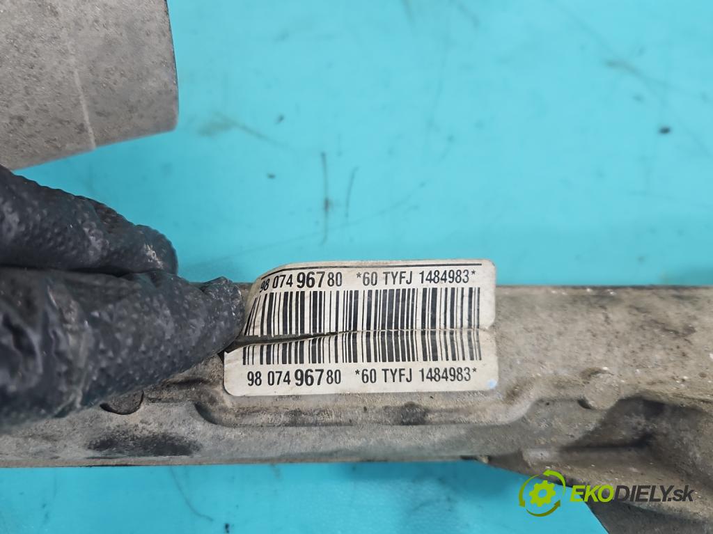 Citroen C3 II 2009-2016 1.2 Pure Tech 82 hp manual 60 kW 1199 cm3 5- řízení volant 9807496780