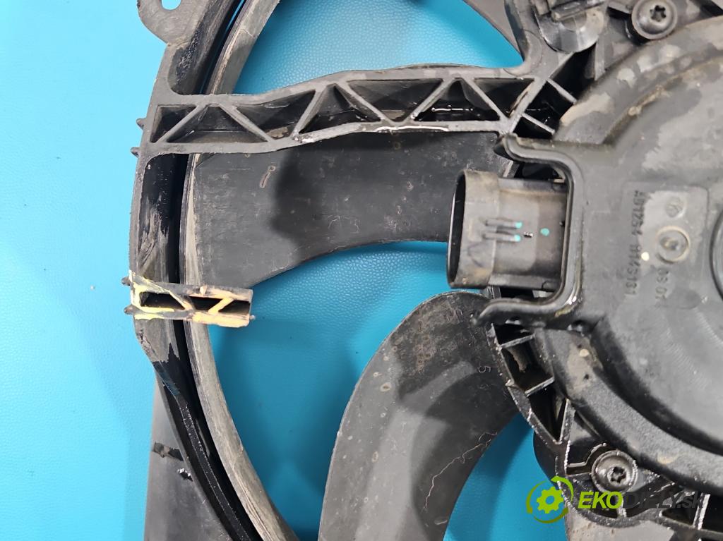 Citroen C3 II 2009-2016 1.2 Pure Tech 82 hp manual 60 kW 1199 cm3 5- ventilátor chladič 9812028580