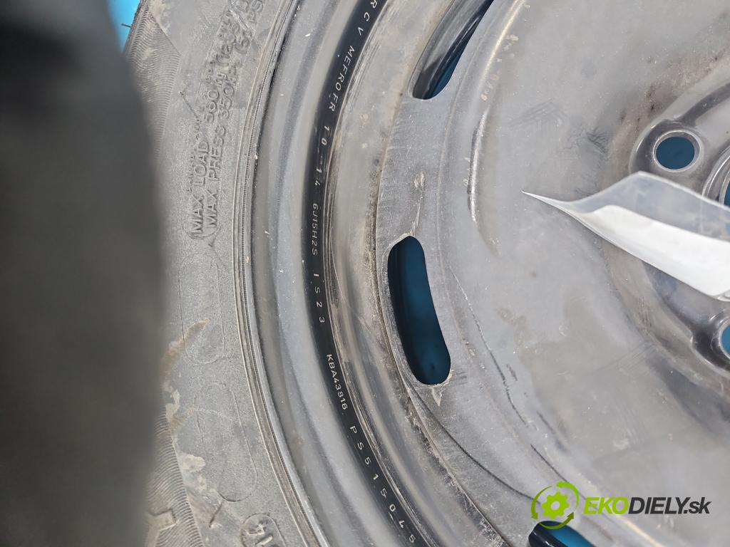 Citroen C3 II 2009-2016 1.2 Pure Tech: 82 HP manual 60 kW 1199 cm3 5- koleso rezervne 15"