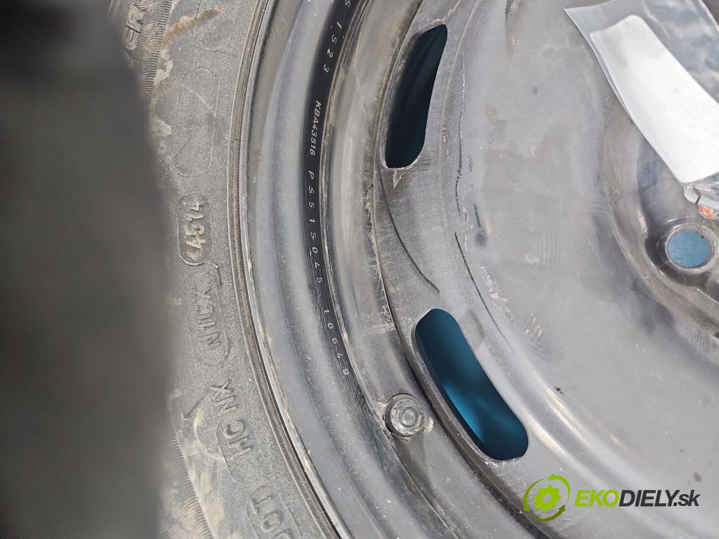 Citroen C3 II 2009-2016 1.2 Pure Tech: 82 HP manual 60 kW 1199 cm3 5- koleso rezervne 15"