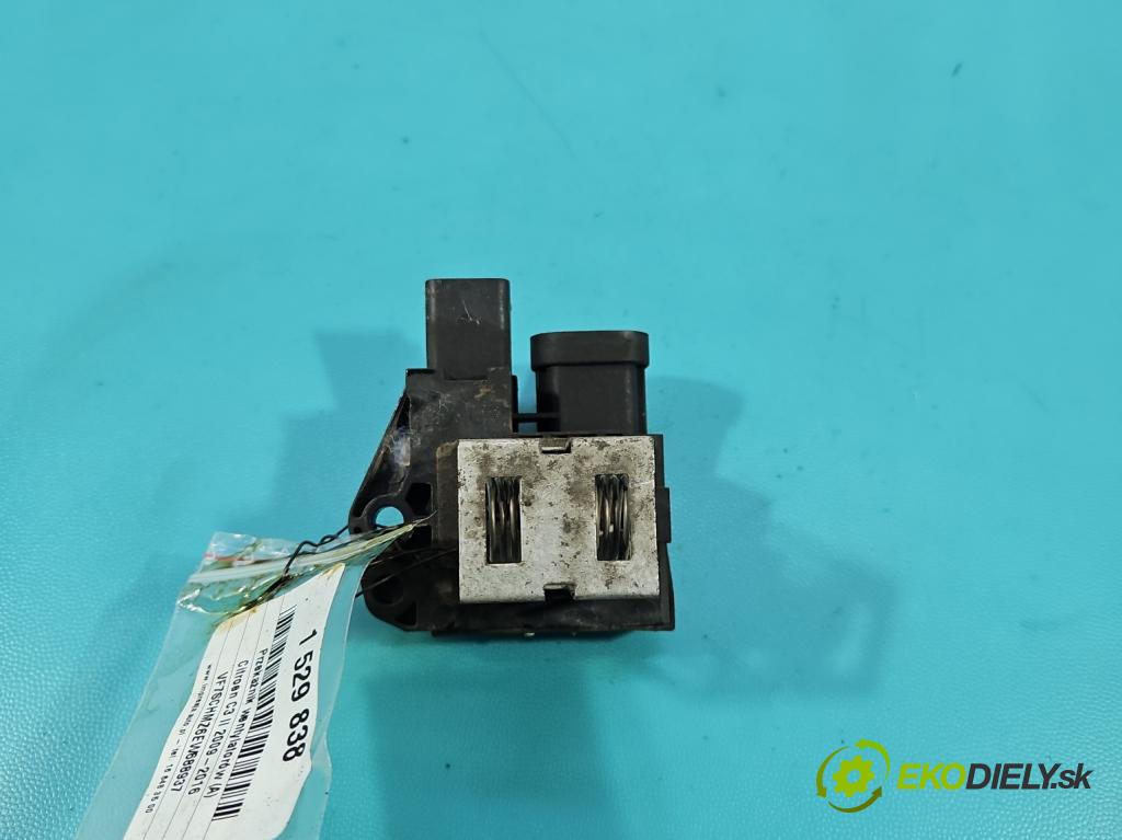 Citroen C3 II 2009-2016 1.2 Pure Tech 82 hp manual 60 kW 1199 cm3 5- relé ventilátoru: 98372A01