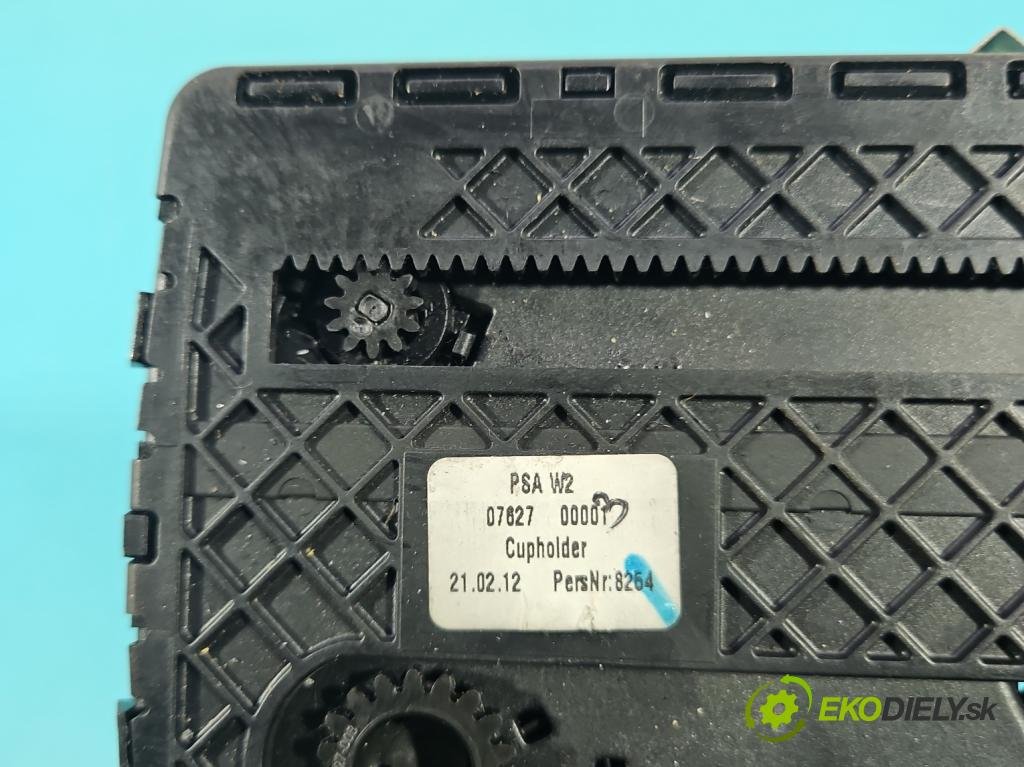 Peugeot 508 I 2010-2018 2.0 HDI 163 HP manual 120 kW 1997 cm3 5- Rukojeť: na nápoje: 9688798502 (Držiak (úchyt) na nápoje)
