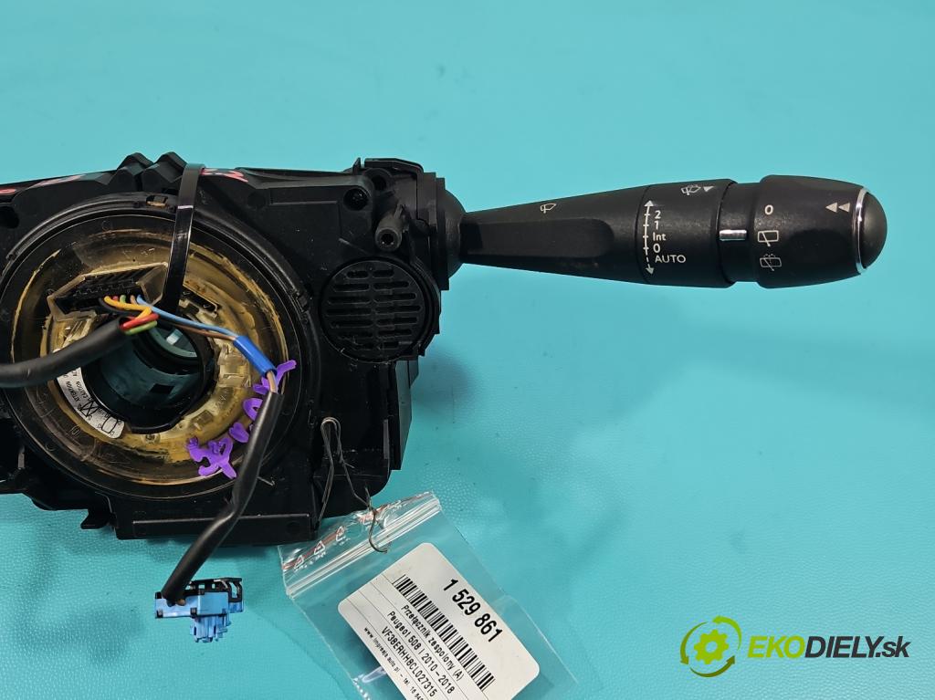 Peugeot 508 I 2010-2018 2.0 HDI 163 hp manual 120 kW 1997 cm3 5- Přepínač sdružený 96759261XT (Páčky pod volantem)