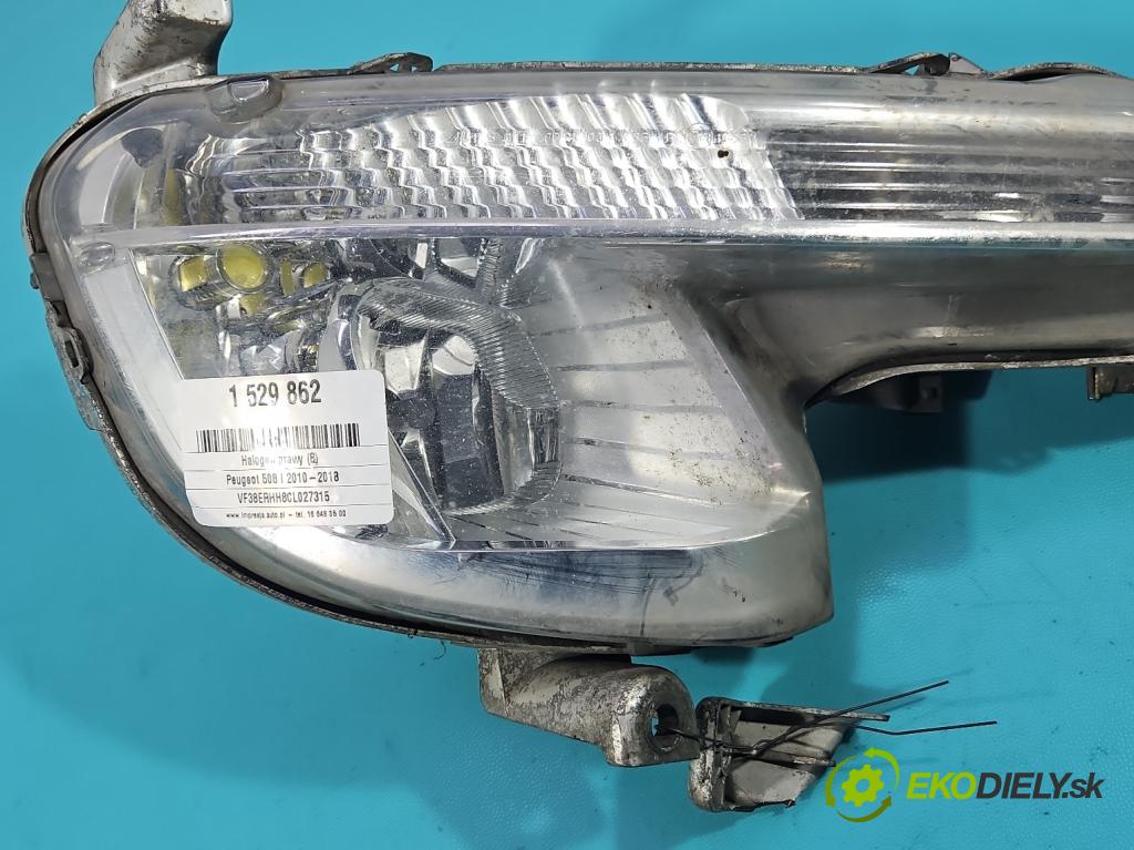 Peugeot 508 I 2010-2018 2.0 HDI 163 HP manual 120 kW 1997 cm3 5- Halogen pravý 9670476180 (Kľučka dverí ostatné)