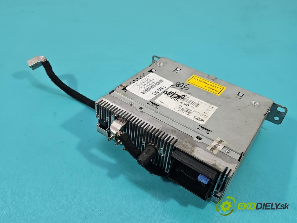 Peugeot 508 I 2010-2018 2.0 HDI 163 HP manual 120 kW 1997 cm3 5- Radio originál 9806710980