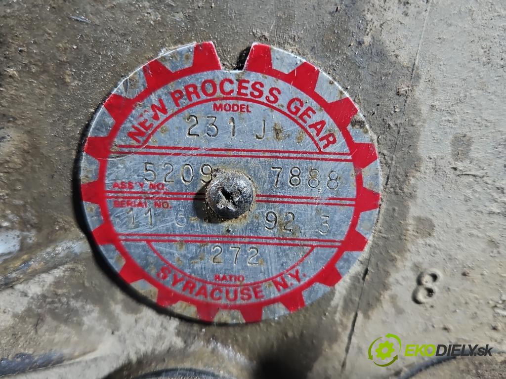 Jeep Cherokee XJ 1984-2001 122 HP manual 90 kW 2465 cm3 5- Redukce: 52097888