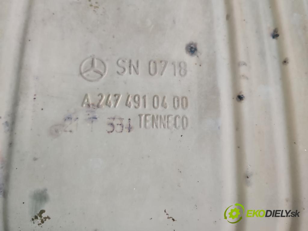 Mercedes CLA C118/X118 2019-2025 1.3b: 163 HP automatic 120 kW 1300 cm3 4- Tlmič A2474910400