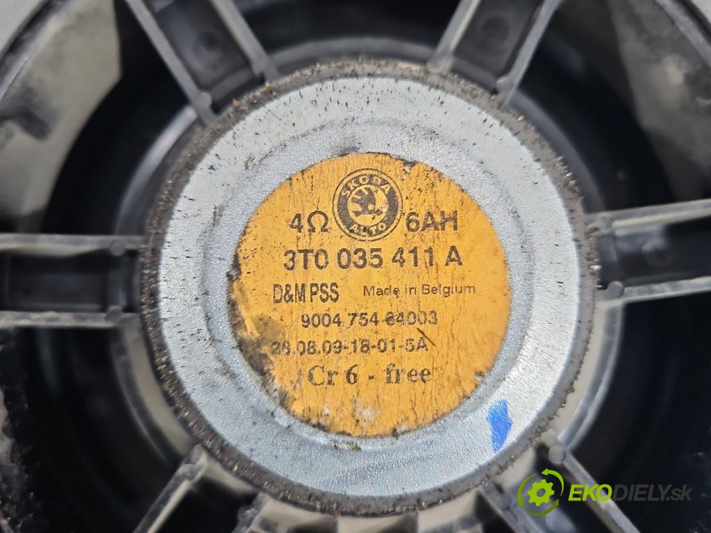 Skoda Superb II 2008-2015 2.0 TDI 170 hp automatic 125 kW 1968 cm3 5- reproduktory komplet 3T0035411A