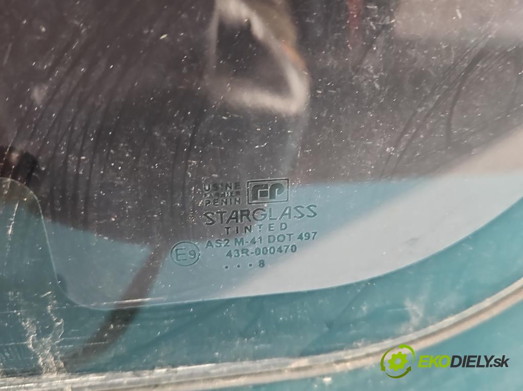 Nissan Primastar 2001-2014 2.0 dci 114 HP manual 84 kW 1995 cm3 5- sklo dvere zadné pravé