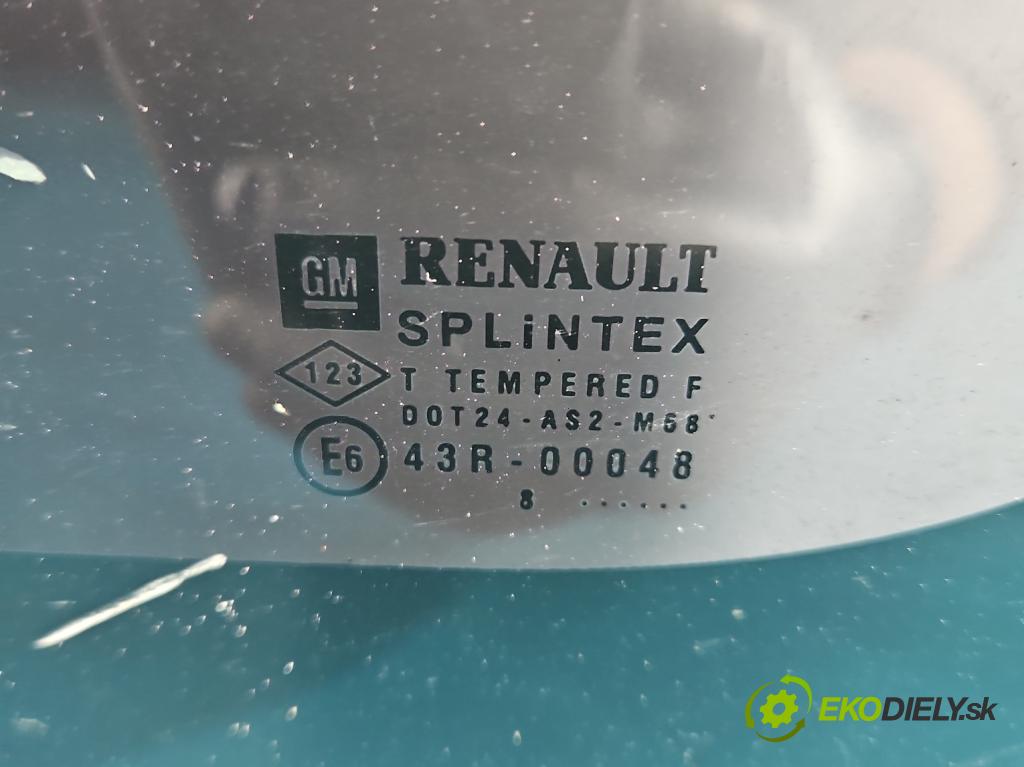 Nissan Primastar 2001-2014 2.0 dci 114 HP manual 84 kW 1995 cm3 5- sklo zadné ľavé