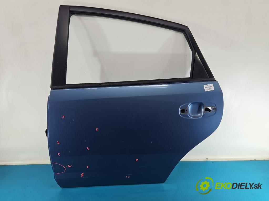 Toyota Prius II XW20 2003-2009 1.5b: 77 hp automatic 57 kW 1497 cm3 5- dveře zadní levé  (Klika dveří ostatní)