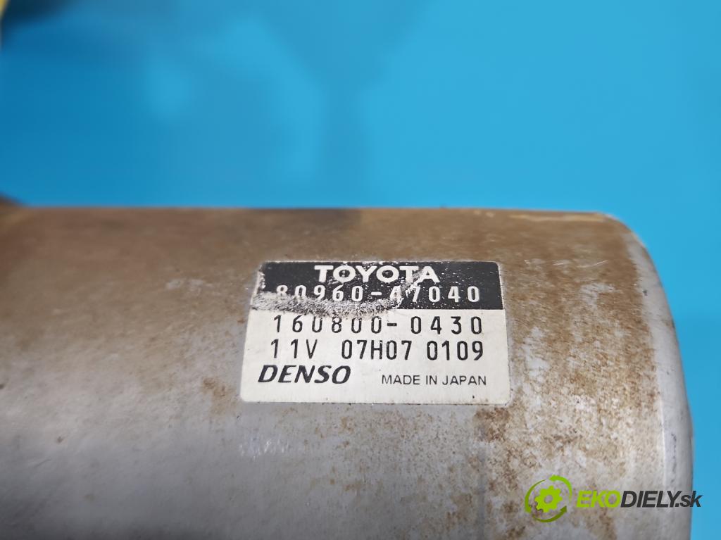 Toyota Prius II XW20 2003-2009 1.5b: 77 HP automatic 57 kW 1497 cm3 5- čerpadlo posilovač 80960-47040 (Servočerpadlo)