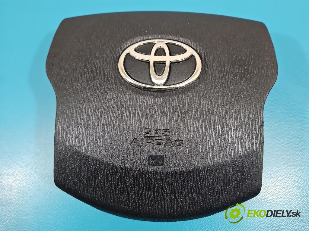 Toyota Prius II XW20 2003-2009 1.5b: 77 HP automatic 57 kW 1497 cm3 5- airbag vzduch: Řidiči: 701646806A9Q (Airbag)