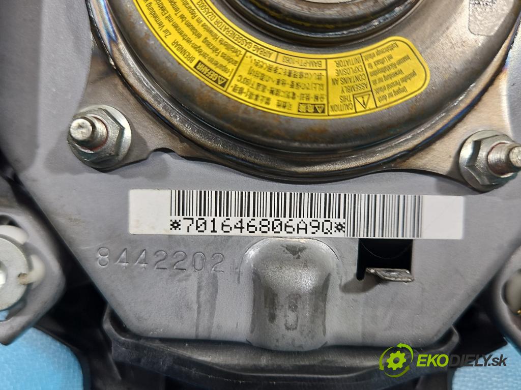 Toyota Prius II XW20 2003-2009 1.5b: 77 HP automatic 57 kW 1497 cm3 5- airbag vzduch: Řidiči: 701646806A9Q (Airbag)