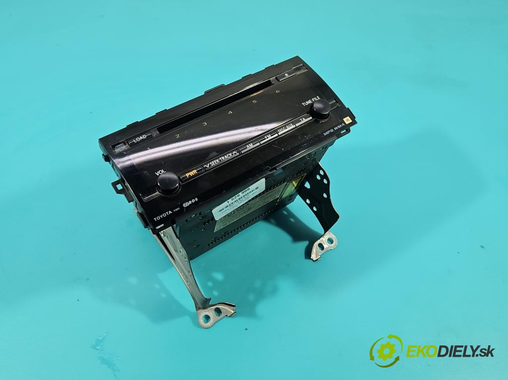 Toyota Prius II XW20 2003-2009 1.5b: 77 HP automatic 57 kW 1497 cm3 5- Radio originál 86120-47240