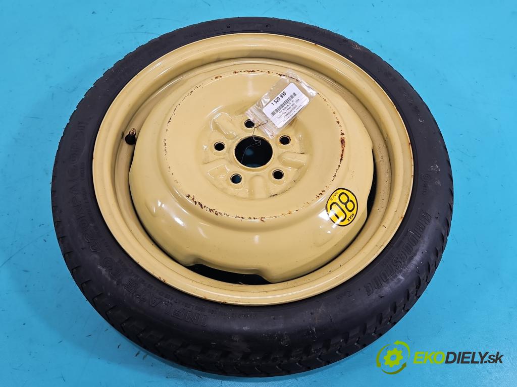 Toyota Prius II XW20 2003-2009 1.5b: 77 HP automatic 57 kW 1497 cm3 5- koleso rezervne 16