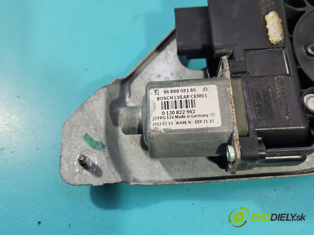 Peugeot 508 I 2010-2018 2.0 HDI 163 HP manual 120 kW 1997 cm3 5- mechanizmus okna predné pravý 9686618080