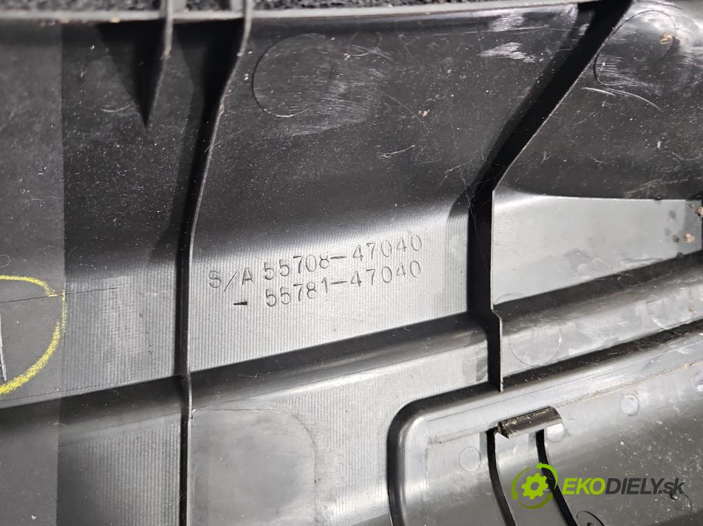 Toyota Prius II XW20 2003-2009 1.5b: 77 HP automatic 57 kW 1497 cm3 5- torpédo 55709-47060 (Torpédo (plast pod čelným sklom))