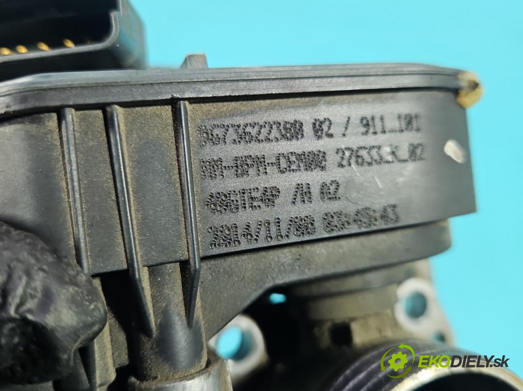 Citroen C3 II 2009-2016 1.2 Pure Tech: 82 HP manual 60 kW 1199 cm3 5- klapka 9673622380 (Škrtiaca klapka)