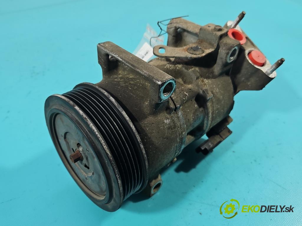 Citroen C3 II 2009-2016 1.2 Pure Tech: 82 HP manual 60 kW 1199 cm3 5- Kompresor: klimatizácie 9672247080 (Kompresor klimatizácie)