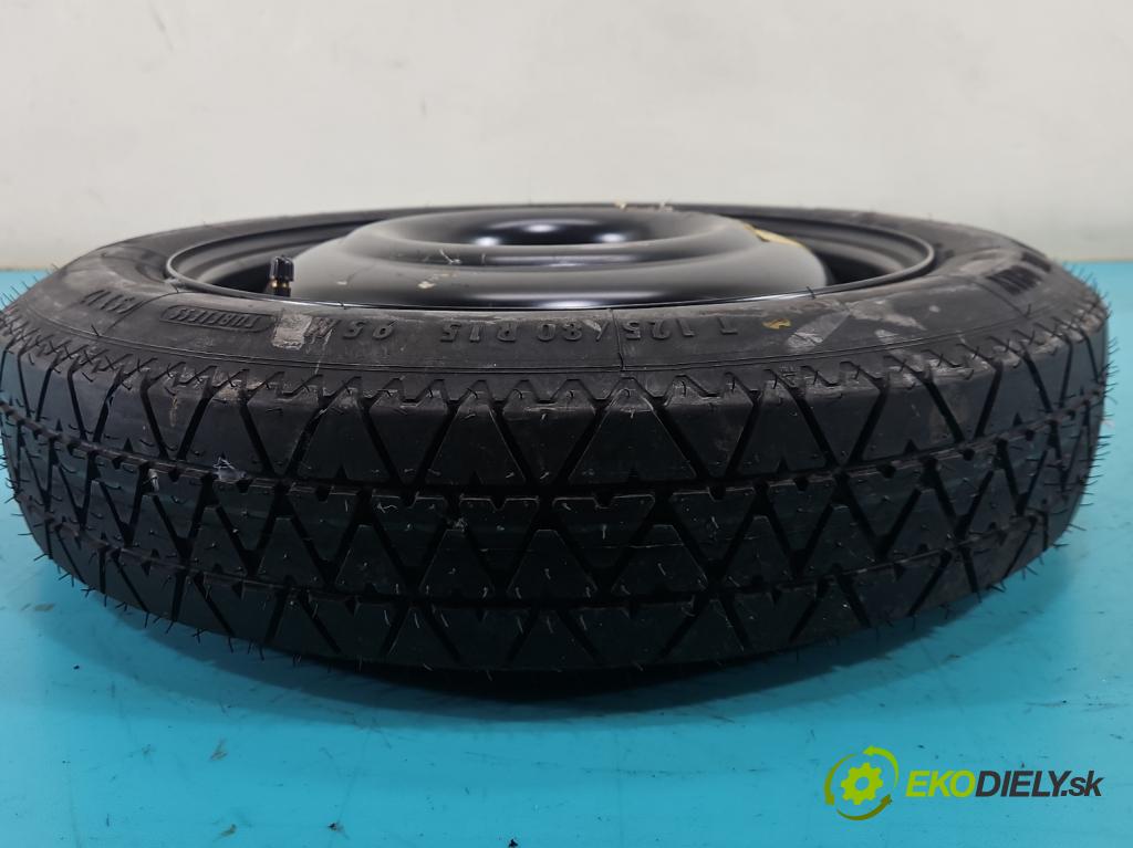 Peugeot 207 1.6 hdi 90 HP manual 66 kW 1599 cm3 5- koleso rezervne 15"