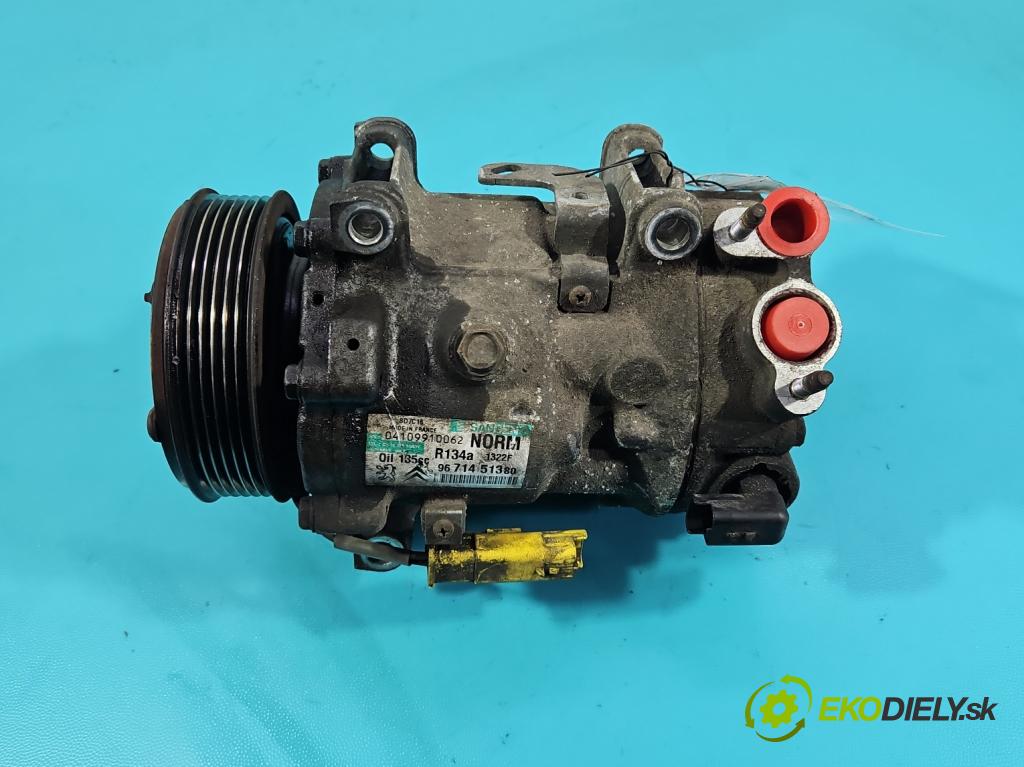 Peugeot 5008 I 2009-2017 2.0 HDI 150 HP manual 110 kW 1997 cm3 5- Kompresor: klimatizácie 9671451380 (Kompresor klimatizácie)