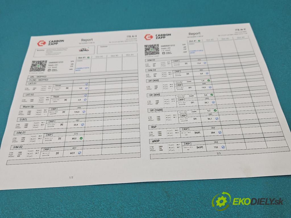 Peugeot 508 I 2010-2018 2.0 HDI 163 HP manual 120 kW 1997 cm3 5- vstrek EMBR00101D (Vstrekovač paliva)