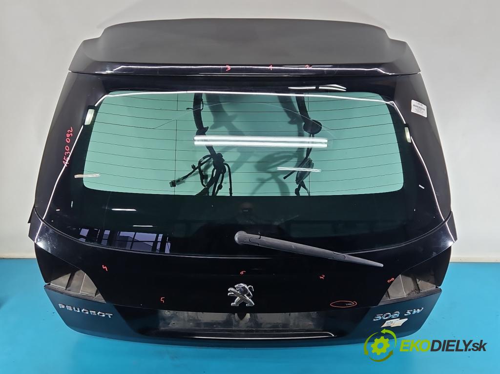 Peugeot 508 I 2010-2018 2.0 HDI 163 hp manual 120 kW 1997 cm3 5- zadní kufrové dveře  (Zadní kapota (kufr))