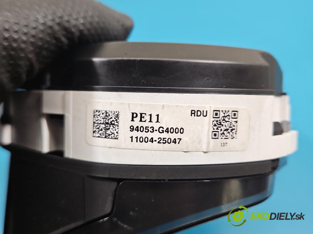 Hyundai I30 III 2016- 1.5 DPI 16V 110 HP manual 80.9 kW 1498 cm3 5- prístrojovka/ budíky 94053-G4000 (Prístrojová doska)