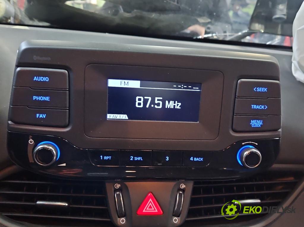 Hyundai I30 III 2016- 1.5 DPI 16V 110 HP manual 80.9 kW 1498 cm3 5- Radio originál 96150G4320RET