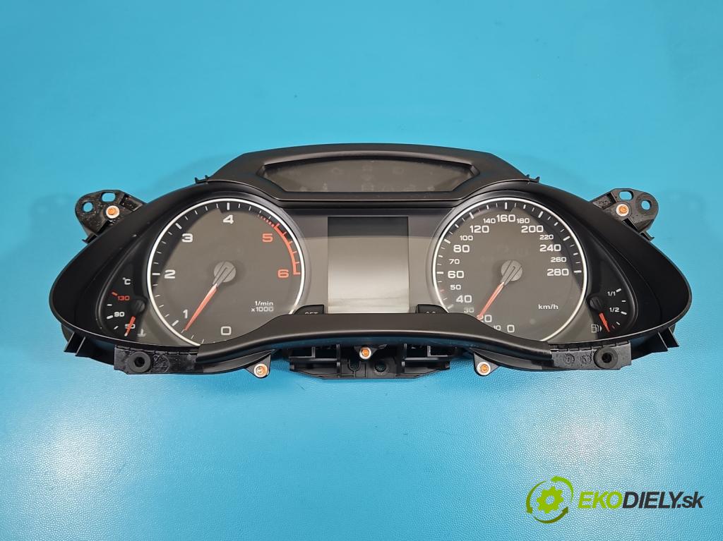 Audi A4 B8 2007-2015 2.0 TDI (CAGA) 143 HP manual 105 kW 1968 cm3 5- prístrojovka/ budíky 8K0920900D (Prístrojová doska)