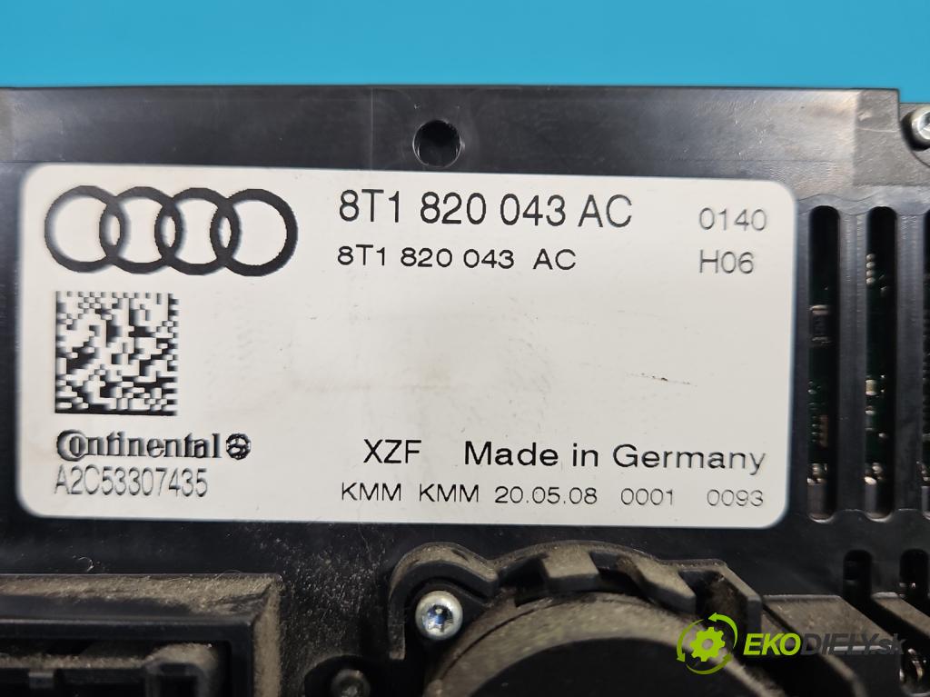 Audi A4 B8 2007-2015 2.0 TDI (CAGA) 143 HP manual 105 kW 1968 cm3 5- panel kúrenia 8T1820043AC