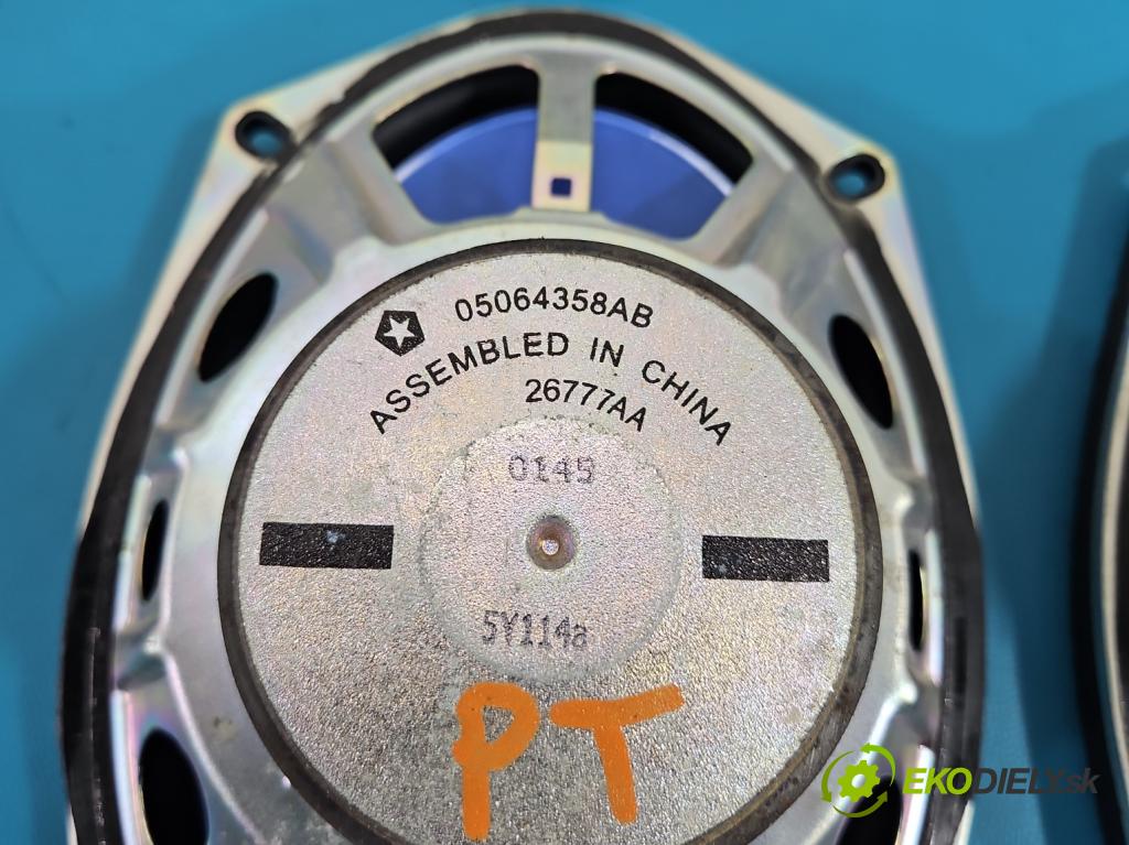 Fiat Freemont 2.0 JTD 170 HP automatic 125 kW 1956 cm3 5- reproduktory komplet 05064358AB