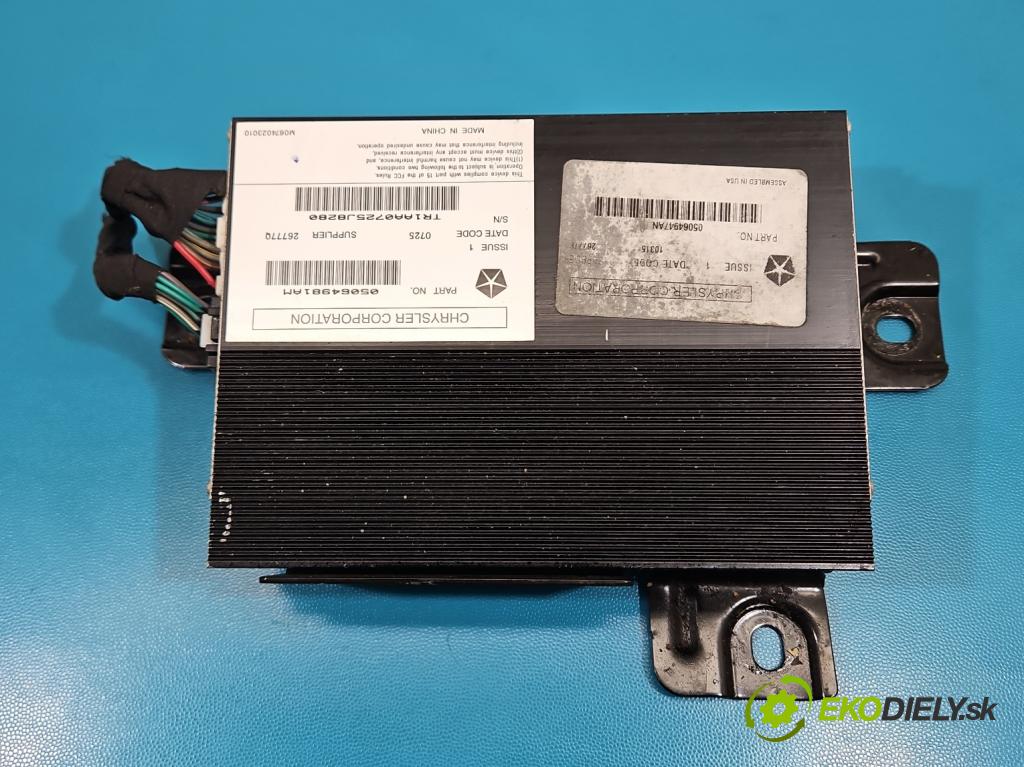 Fiat Freemont 2.0 JTD 170 HP automatic 125 kW 1956 cm3 5- Zesilovač: 05064981AM (Zosilňovač)