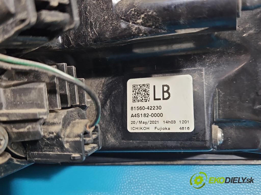 Toyota Rav4 V 2018- 2.5 hybrid 178HP: automatic 131 kW 2487 cm3 5- svetlo / reflektor zadné ľavé 81560-42230 (Kľučka dverí ostatné)