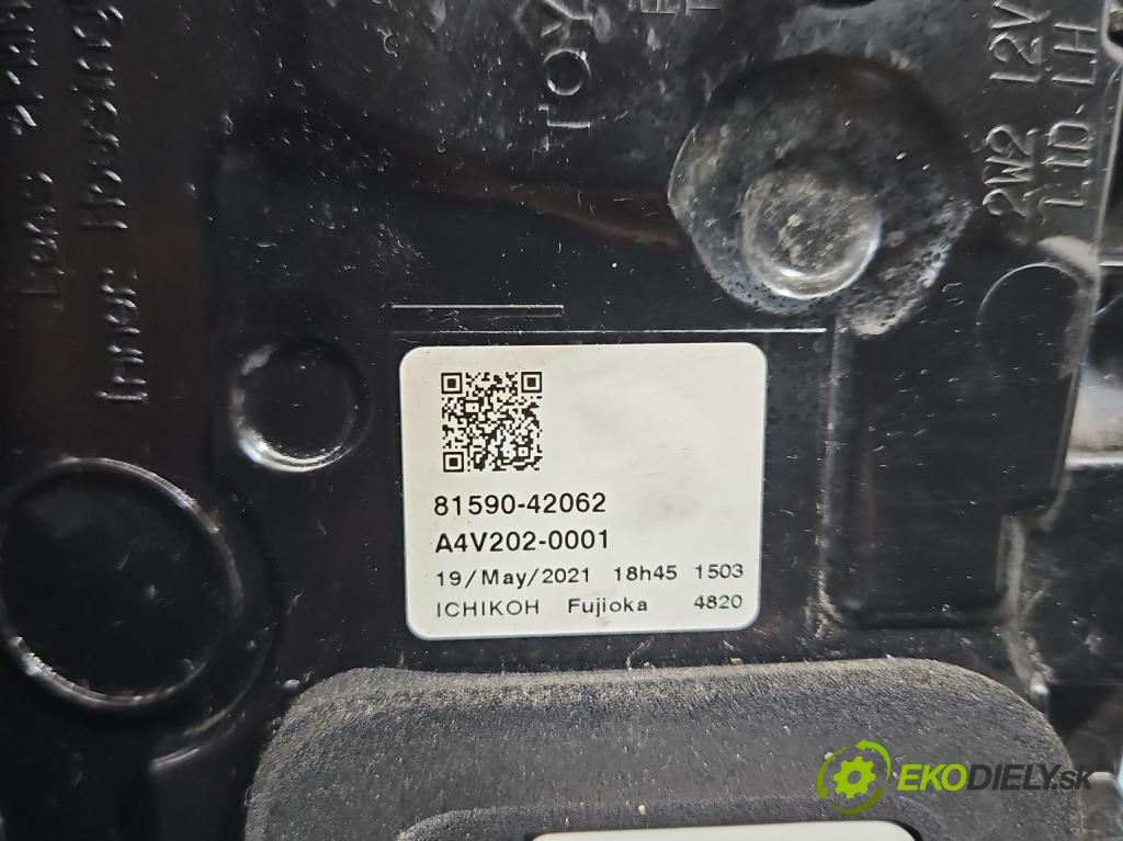 Toyota Rav4 V 2018- 2.5 hybrid 178HP: automatic 131 kW 2487 cm3 5- svetlo / reflektor zadné ľavé 81590-42062 (Kľučka dverí ostatné)