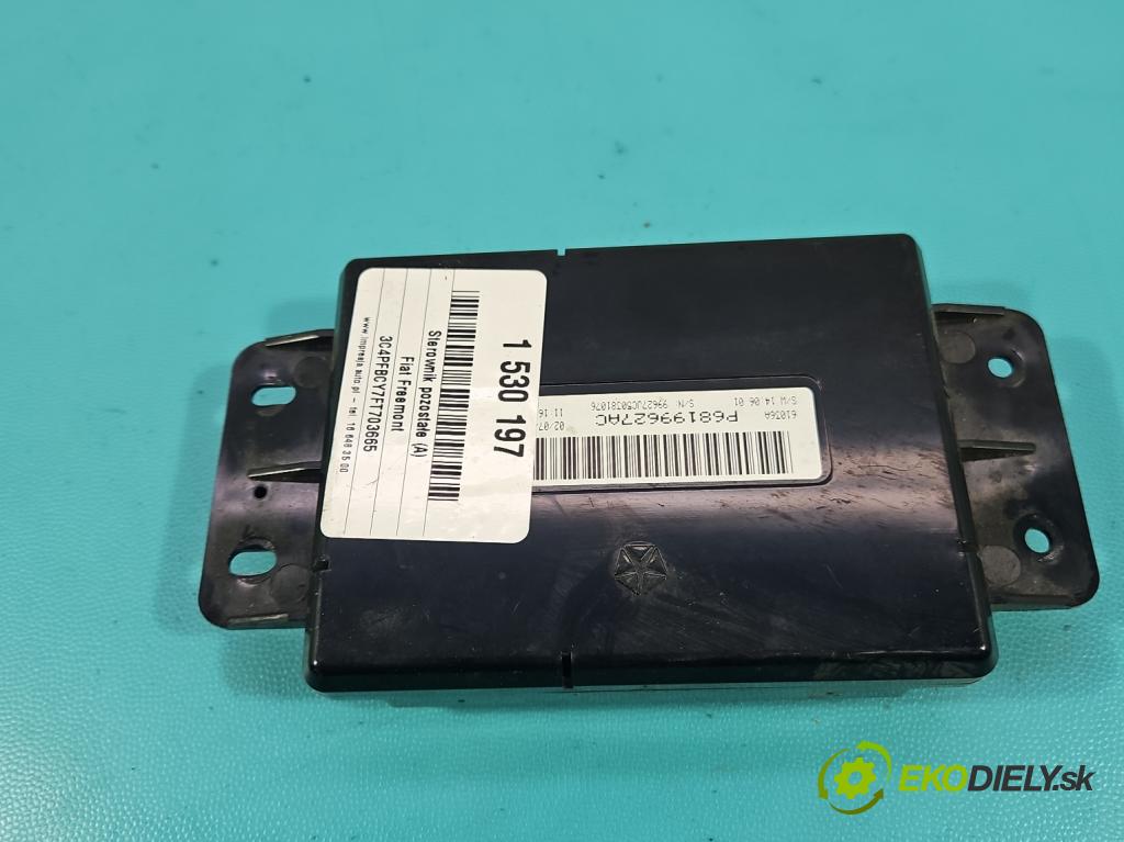 Fiat Freemont 2.0 JTD 939B5000: 170 HP automatic 125 kW 1956 cm3 5- riadiaca jednotka ostatné P68199627AC