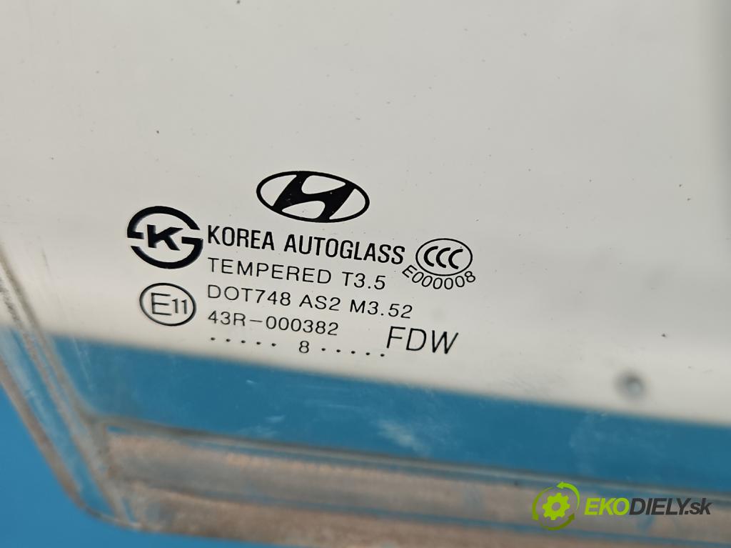 Hyundai I30 I 2007-2012 1.6 crdi 115 hp manual 84.6 kW 1582 cm3 5- sklo dveře přední pravé