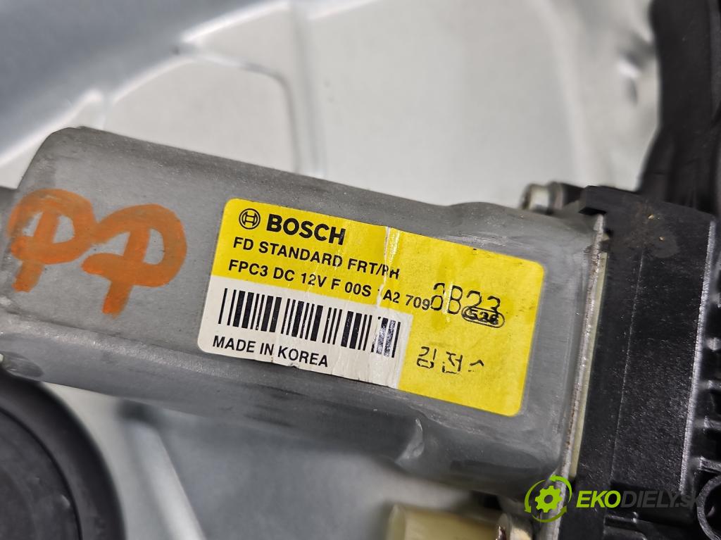 Hyundai I30 I 2007-2012 1.6 crdi 115 HP manual 84.6 kW 1582 cm3 5- mechanizmus okna predné pravý 82480-2L150