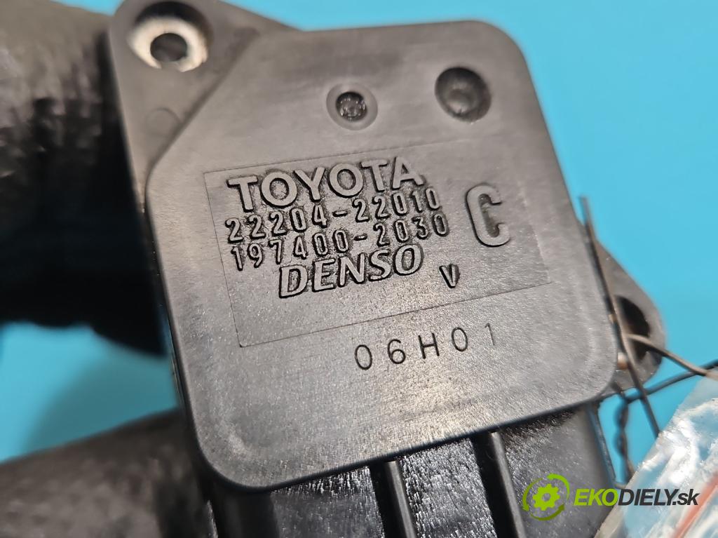 Toyota Prius II XW20 2003-2009 1.5b: 77 HP automatic 57 kW 1497 cm3 5- průtokoměr: 22204-22010 (Váha vzduchu)